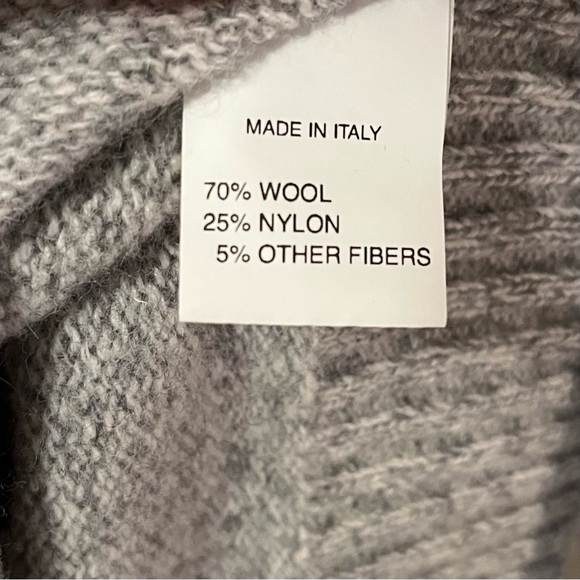 Daniele Blasi 1/4 Zip Sweater Made In Italy - Picture 5 of 6